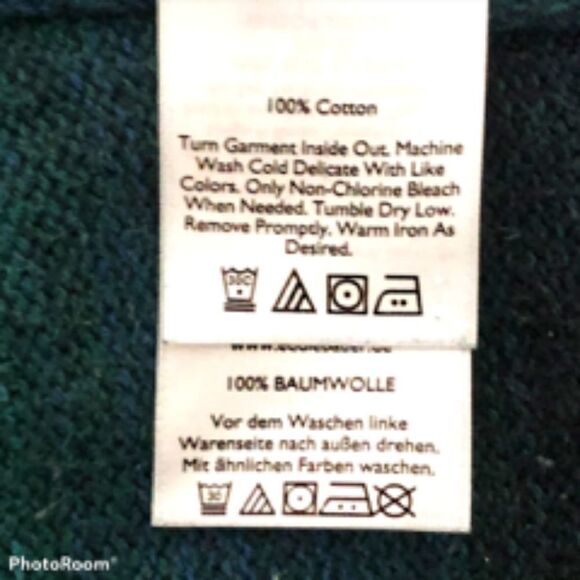 Eddie Bauer Striped Color Block  Sweater. Size M. - Picture 3 of 4